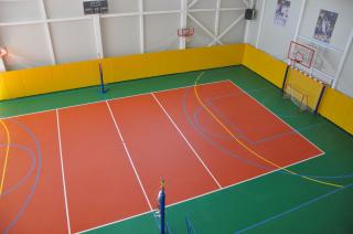 Спортивный линолеум Apoluza Sportfloor PVC GEM 8.5 Красный
