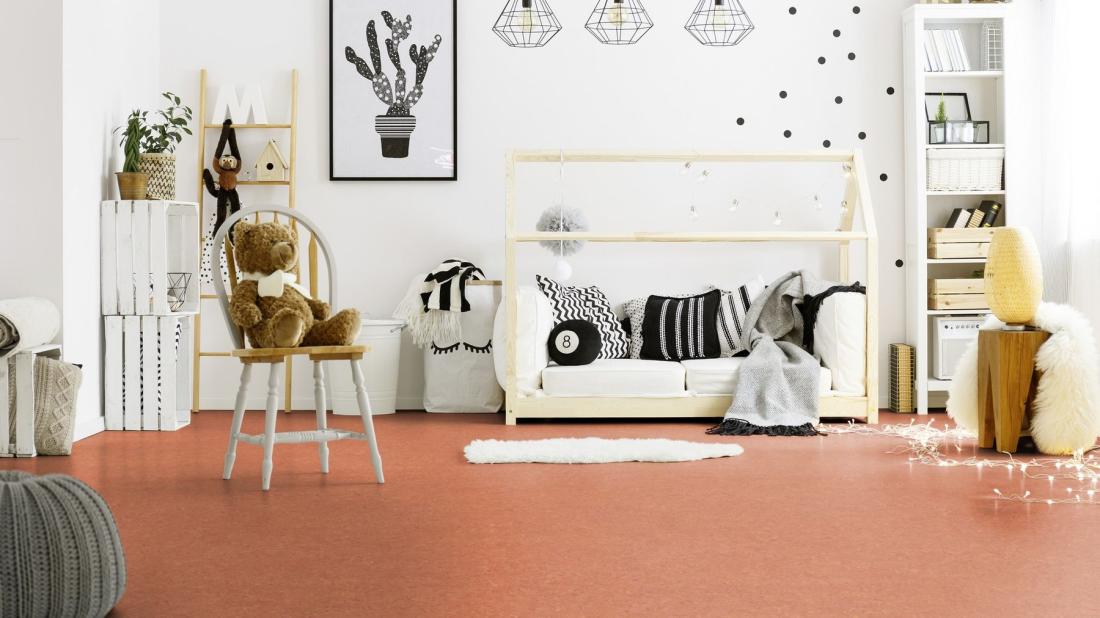 Натуральный линолеум Gerflor Marmorette 0019 Sunset Orange