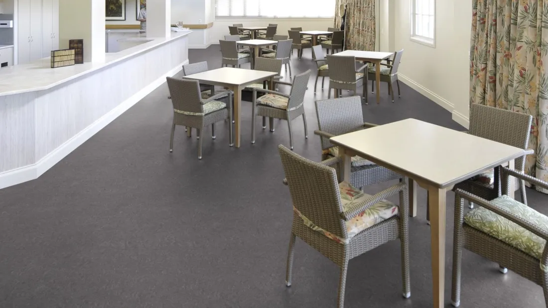 Натуральный линолеум Gerflor Marmorette 0050 Quartz Grey