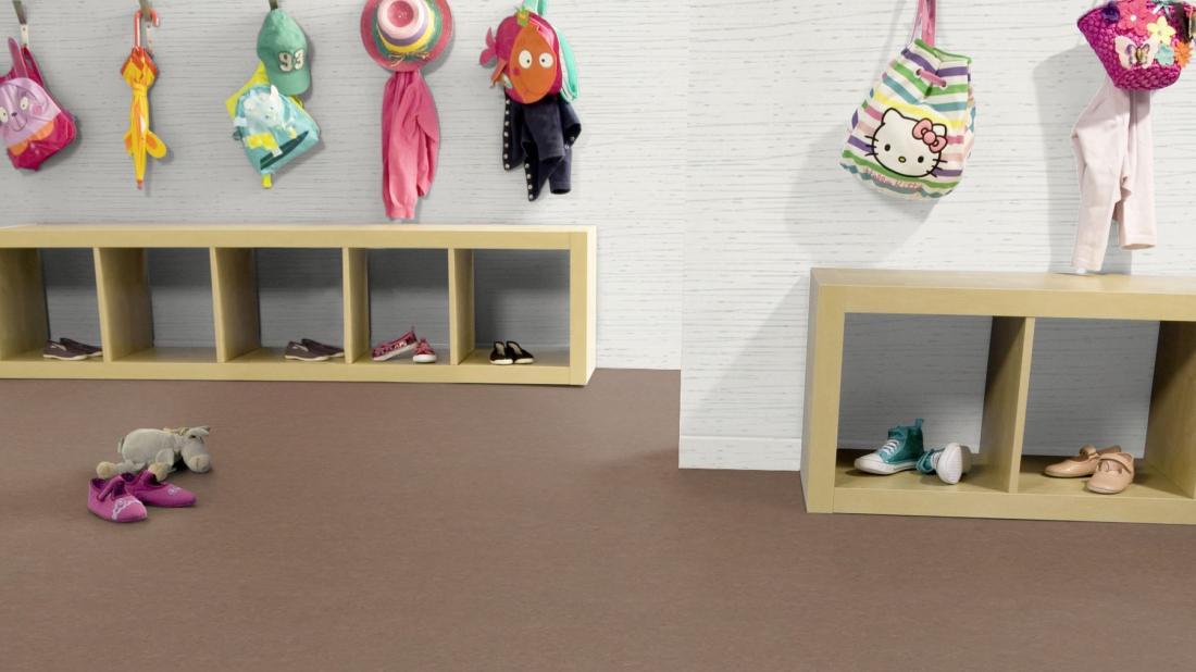 Натуральный линолеум Gerflor Marmorette 0164 Milk Coffee