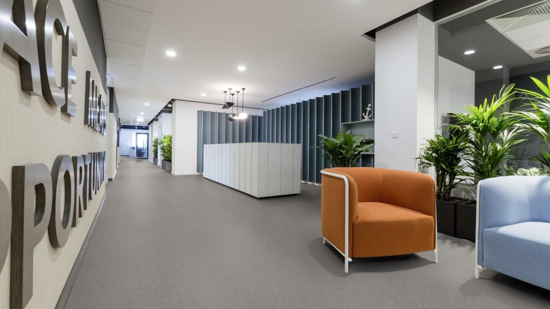 Коммерческий линолеум Gerflor Mipolam Affinity 4431 Exotic Mud