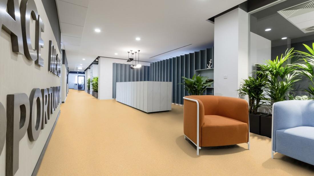 Коммерческий линолеум Gerflor Mipolam Affinity 4432 Citrine