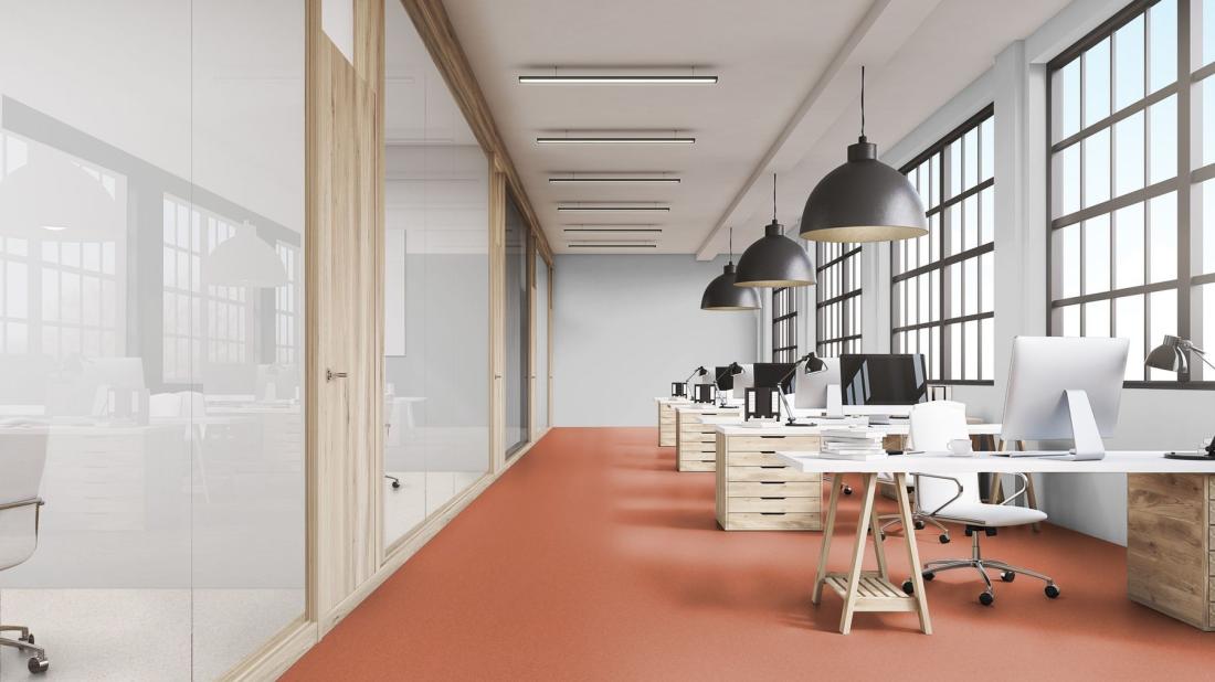 Коммерческий линолеум Gerflor Mipolam Affinity 4435 Butternut