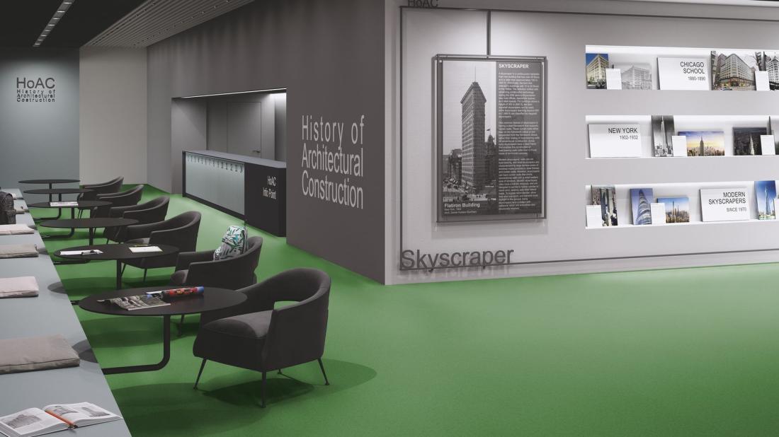 Коммерческий линолеум Gerflor Mipolam Affinity 4467 Clover