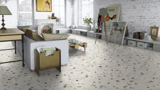 ПВХ-плитка Tarkett Rockstars Terrazzo