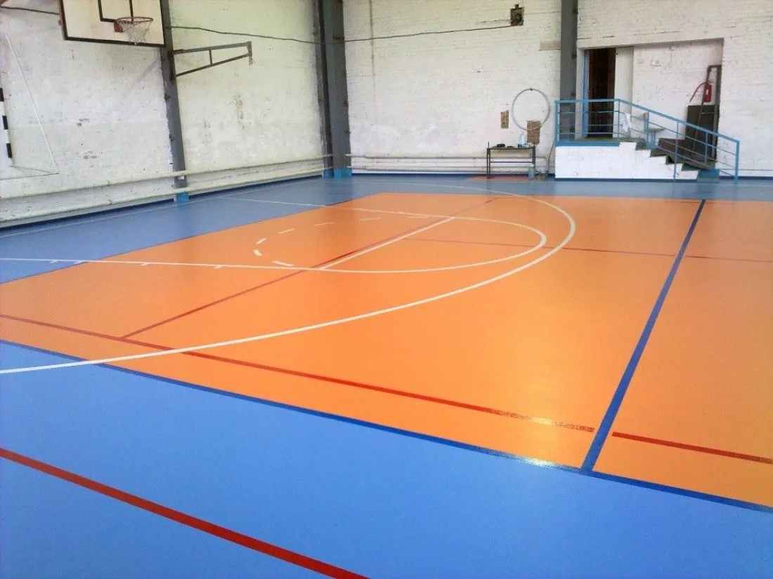 Спортивный линолеум Gerflor Recreation 60 uni 2402 Azul