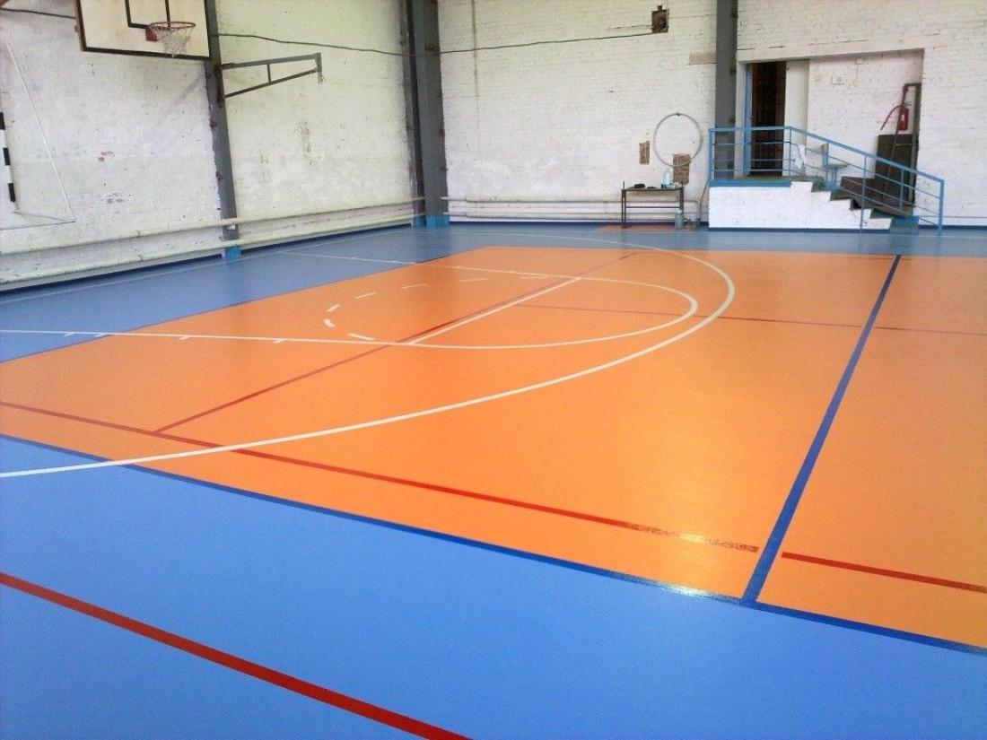 Спортивный линолеум Gerflor Recreation 60 uni 6160 Naranja