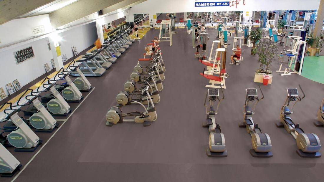 Спортивный линолеум Gerflor Taraflex Evolution uni 3764 Taupe