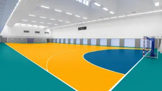 Спортивный линолеум Gerflor Taraflex Evolution uni 6211 Gold