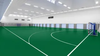 Спортивный линолеум Gerflor Taraflex Evolution uni 6570 Mint Green