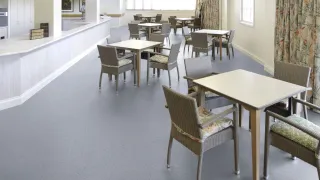 Токопроводящий линолеум Gerflor Mipolam EL7 EV 4110 Violet Grey