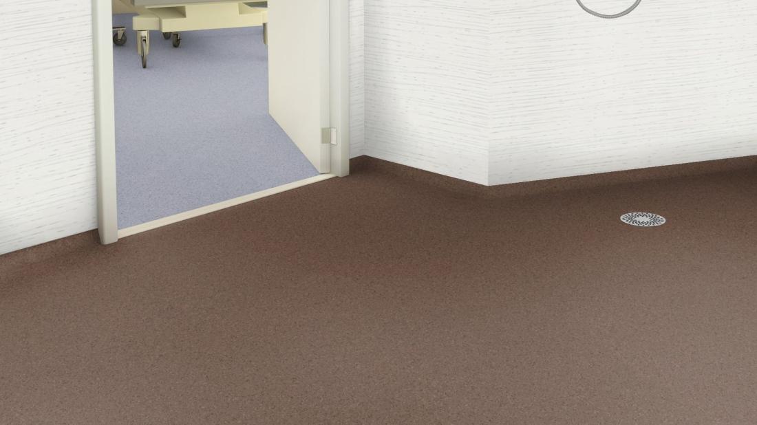 Токопроводящий линолеум Gerflor Mipolam EL7 EV 4144 Havana Brown