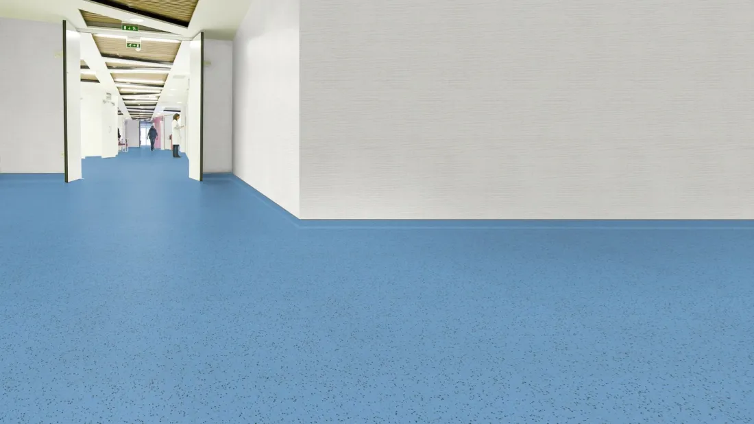 Токопроводящий линолеум Gerflor Mipolam Elegance EL5 EV 0354 Blue