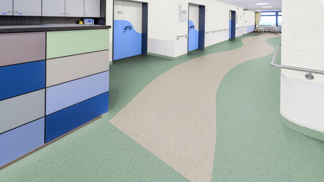 Токопроводящий линолеум Gerflor Mipolam Elegance EL5 EV 0355 Green