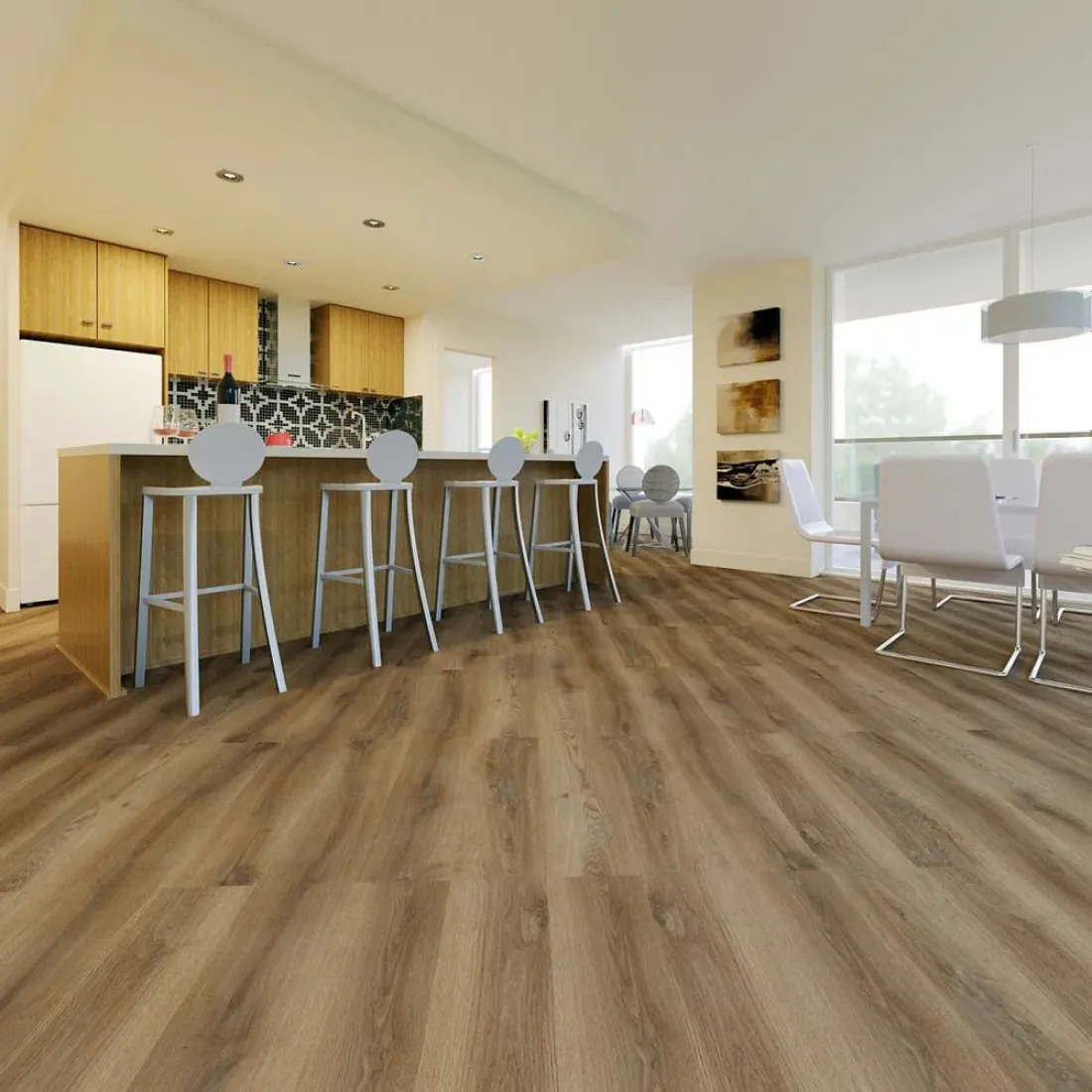 ПВХ-плитка Fine Floor Light Дуб Брага