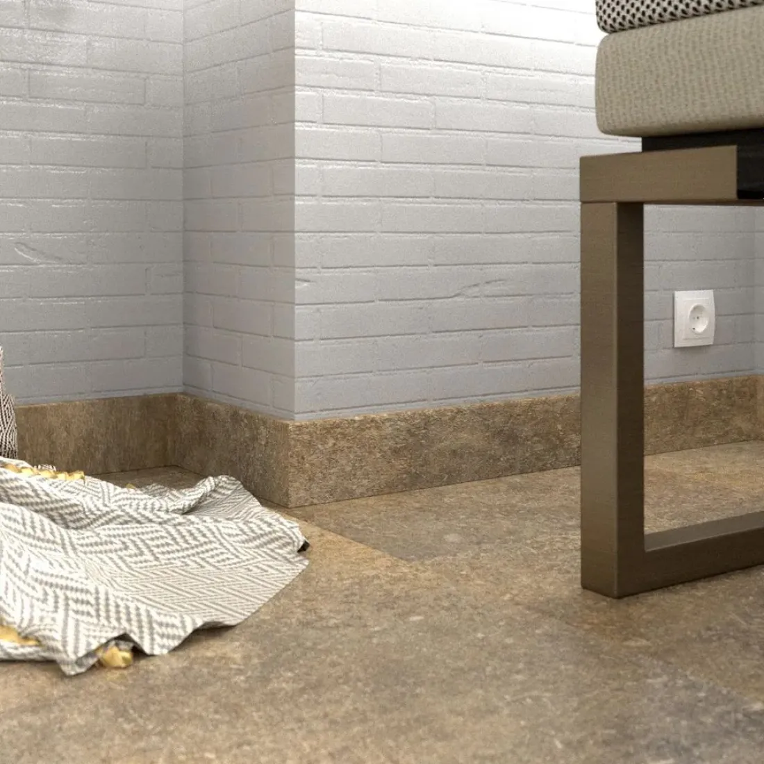 ПВХ-плитка Fine Floor Stone Шато де Фуа