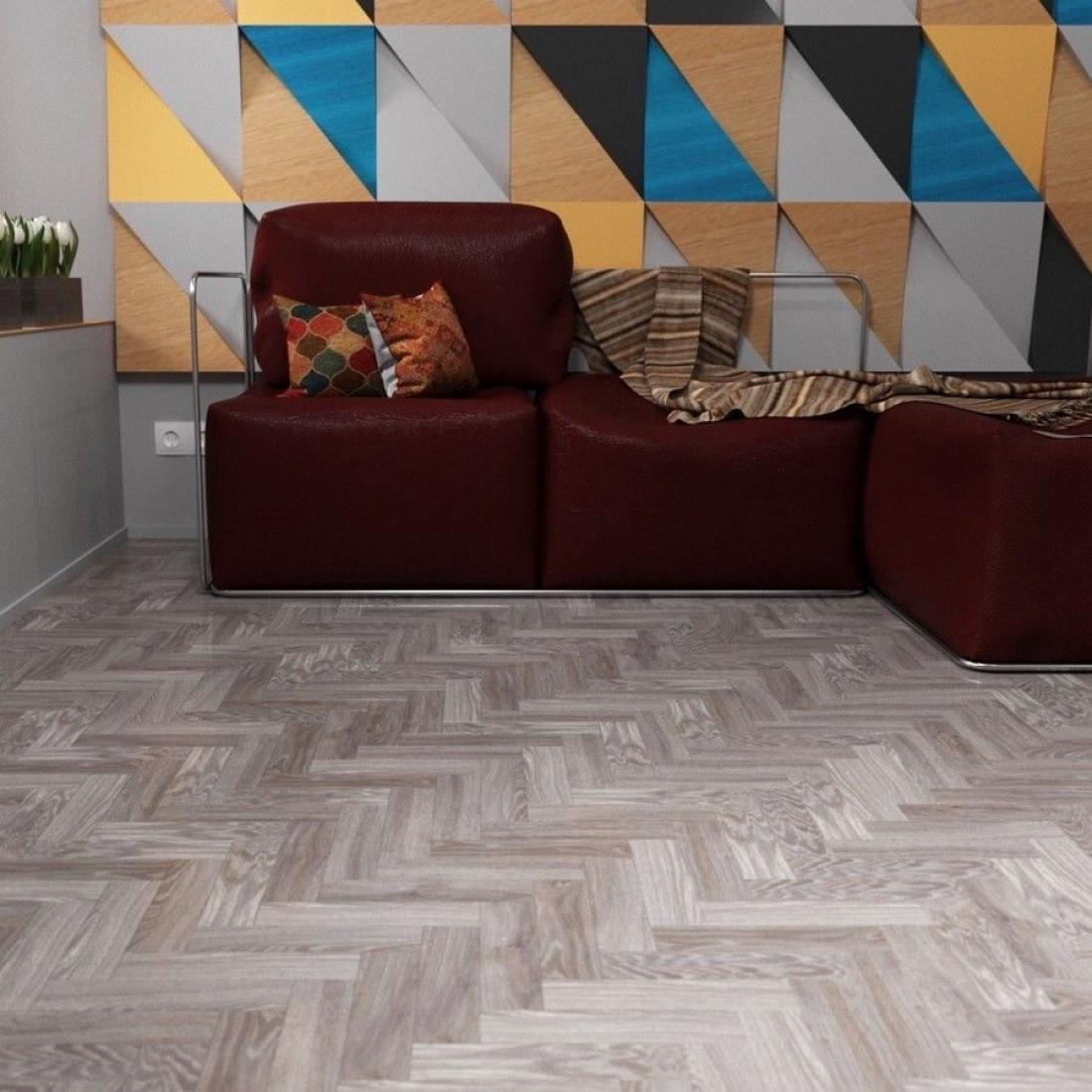 ПВХ-плитка Fine Floor Wood Дуб Бран