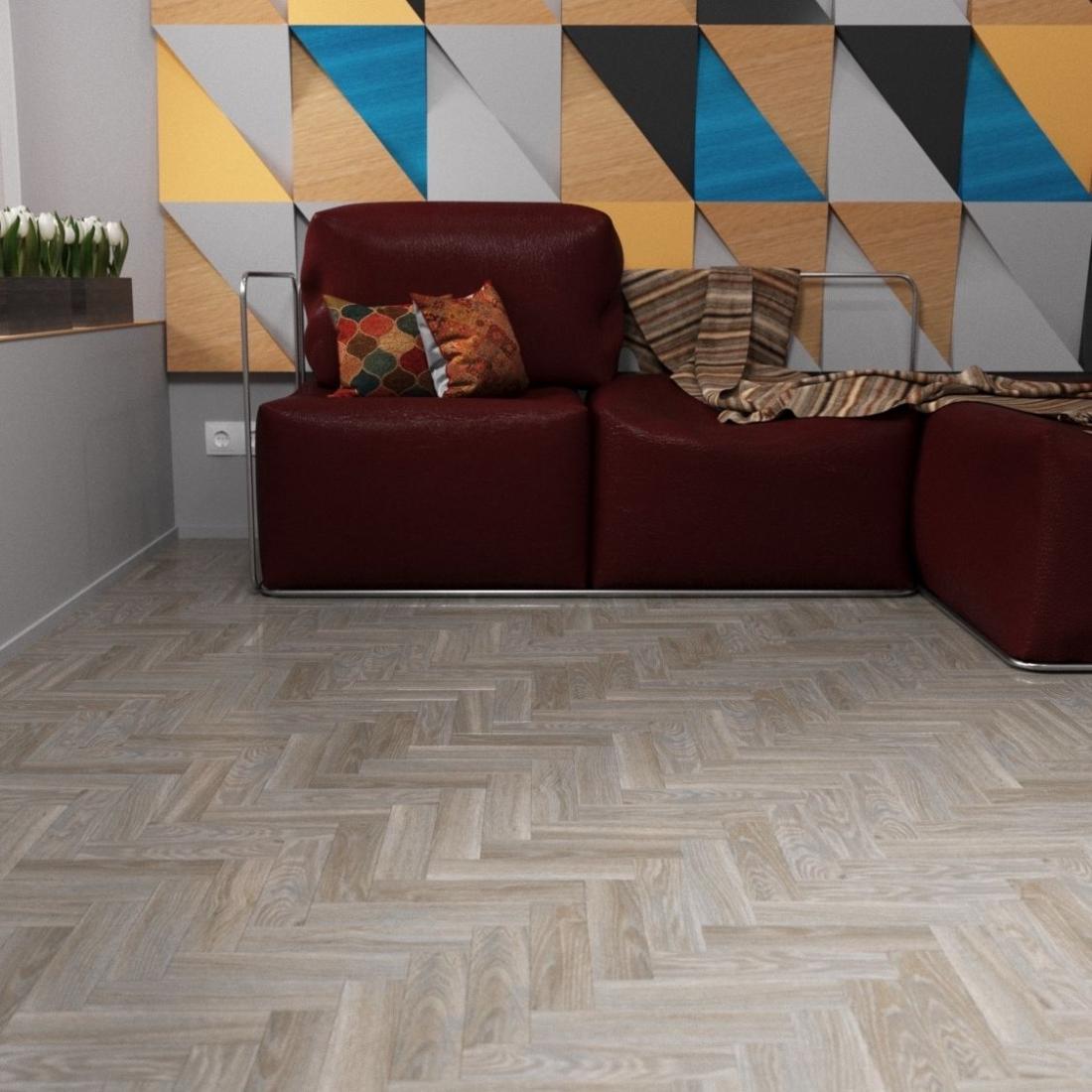 ПВХ-плитка Fine Floor Wood Дуб Шер