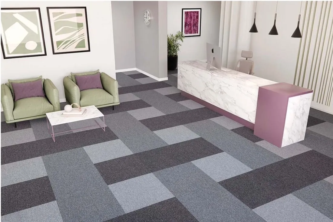 Ковровая плитка Bonkeel Space Grey