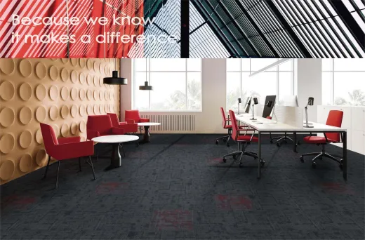 Ковровая плитка Innovflor Rebirth 09