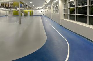 Спортивный линолеум Apoluza Sportfloor PVC GEM 4.5 Серый